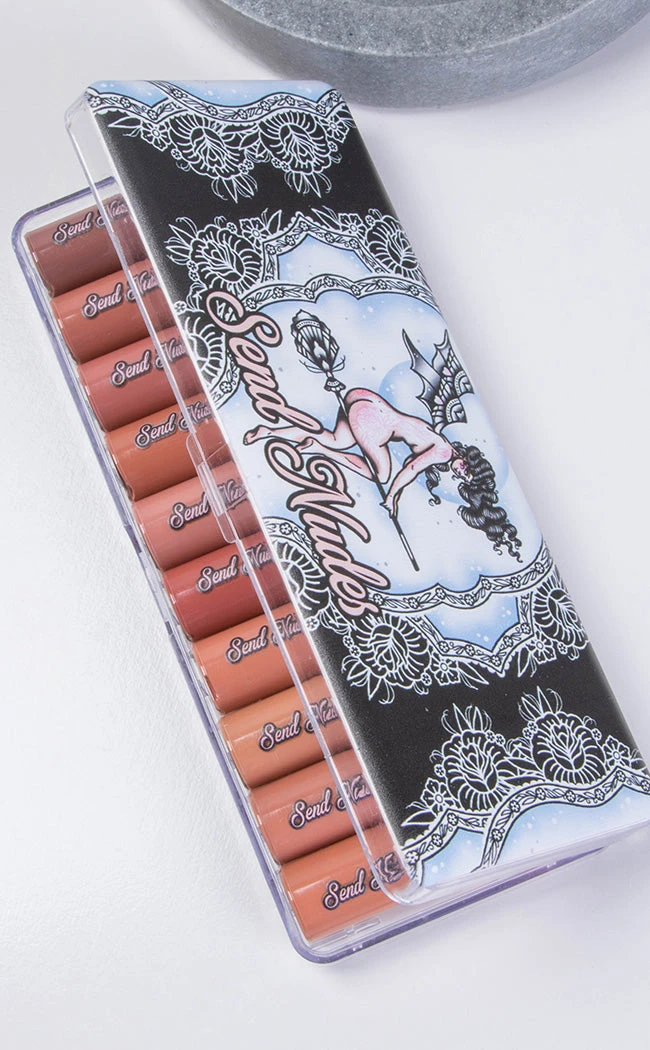 Mermaid Salon Send Nudes Mini Lip Vault 3 Mermaid Salon Send Nudes Mini Lip Vault