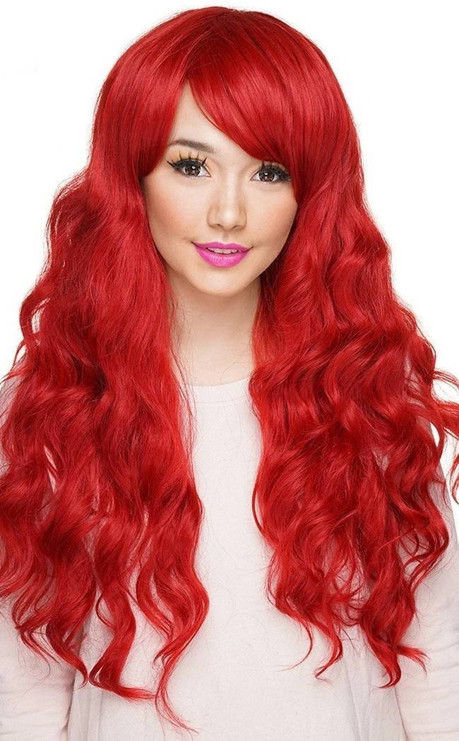 Rockstar Wigs Beauty Serafina Long Crimson Wavy Wig 3 Rockstar Wigs Beauty Serafina Long Crimson Wavy Wig