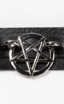 Cold Black Heart Seventh Seal Choker | Black Chokers