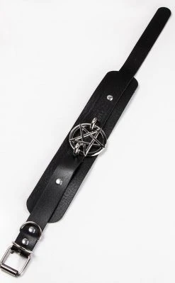 Cold Black Heart Seventh Seal Choker | Black Chokers