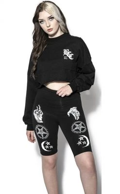 BlackCraft Clothing Severed Hands Bike Shorts