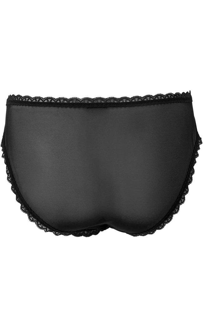 Killstar She Bites Lace Panty | Black 4 Killstar She Bites Lace Panty | Black