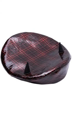 Punk Rave She Devil Tartan Beret Accessories 11 Punk Rave She Devil Tartan Beret Accessories