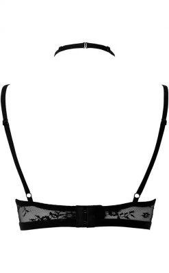 Killstar Clothing Sheer Evil Bra | Black