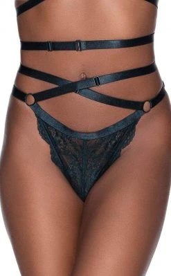 Killstar She's Deadly Lace Panty | Emerald Clothing