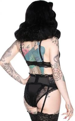 Killstar She's Poison Bra | Black 7 Killstar She's Poison Bra | Black