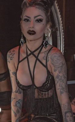 Killstar She's Poison Bra | Black