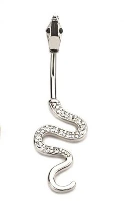 TB Shining Serpent Navel Ring Jewellery