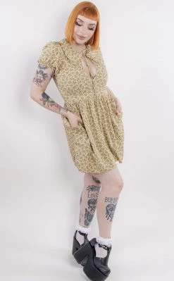 Motel Shire Dress | Washed Ditsy