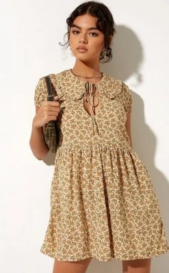 Motel Shire Dress | Washed Ditsy