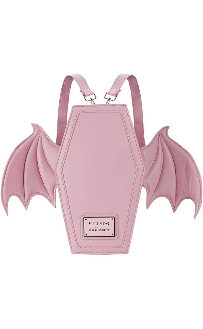 Killstar Sickly Sweet Backpack | Pastel Pink 5 Killstar Sickly Sweet Backpack | Pastel Pink
