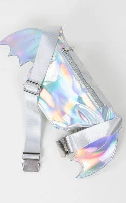 Killstar Accessories Sickly Sweet Waistbag | Holographic Pink 9 Killstar Accessories Sickly Sweet Waistbag | Holographic Pink
