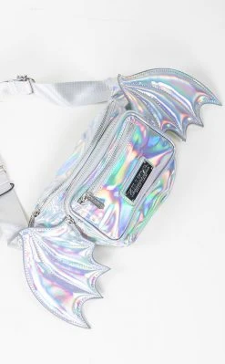 Killstar Accessories Sickly Sweet Waistbag | Holographic Pink