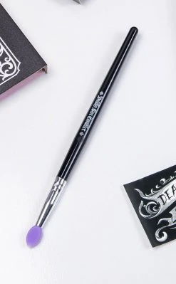 Deadly Sins Cosmetics Beauty Silicone Glitter Brush | Purple