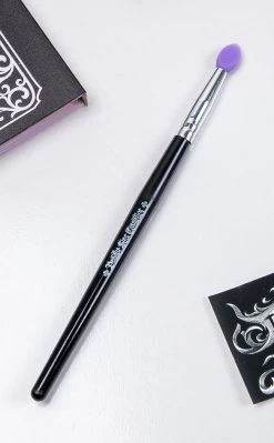 Deadly Sins Cosmetics Beauty Silicone Glitter Brush | Purple