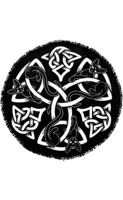 Killstar Home & Gifts Sith Round Blanket