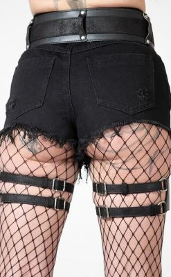 Killstar Plus Size Sky High Leg Harness