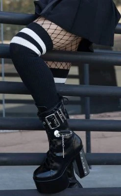 Killstar Clothing Slay It Long Socks