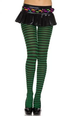 Music Legs Small Stripe Pantyhose | Choose Colour