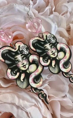 Drop Dead Gorgeous Jewellery Snake Charmer Earrings