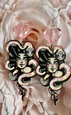 Drop Dead Gorgeous Jewellery Snake Charmer Earrings