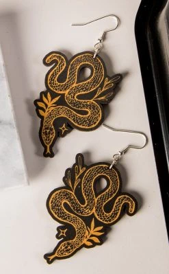 Yiska Snake Earrings