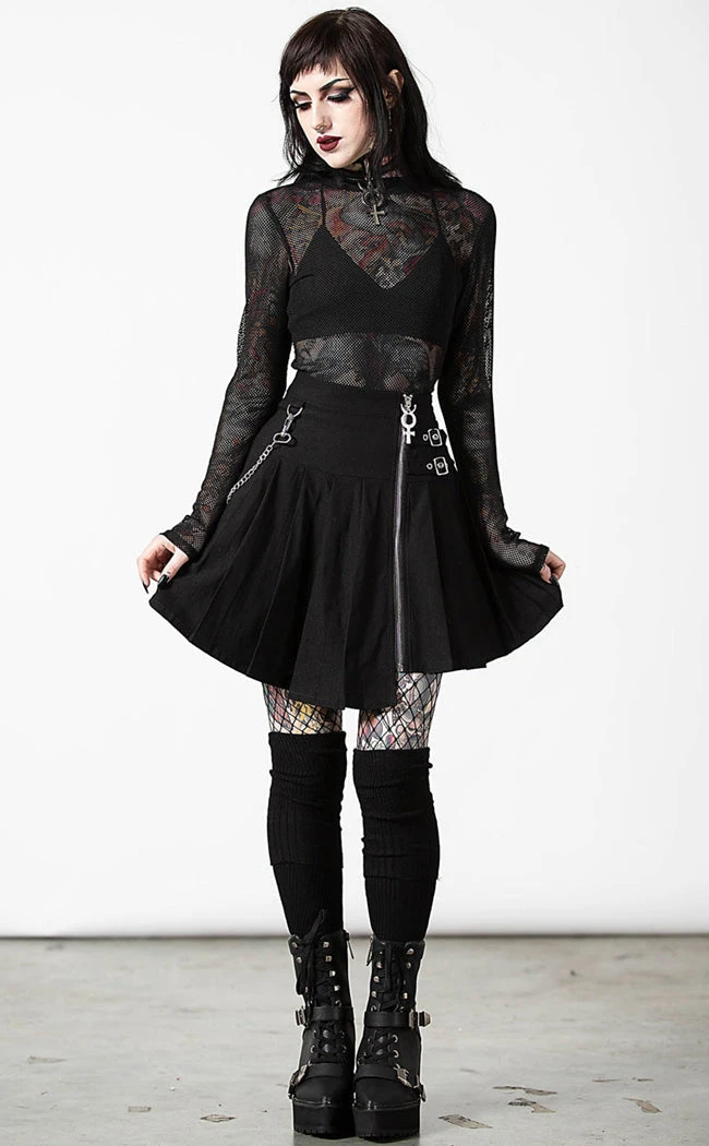 Killstar Space Wave Mini Skirt 5 Killstar Space Wave Mini Skirt