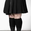 Killstar Space Wave Mini Skirt