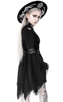 Restyle Spectre Lace Tunic Dress Clothing