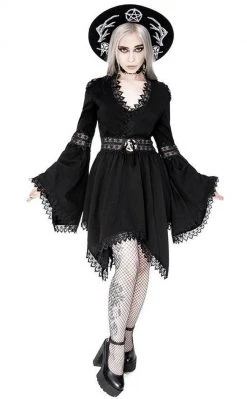Restyle Spectre Lace Tunic Dress Clothing