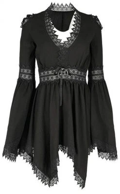 Restyle Spectre Lace Tunic Dress Clothing