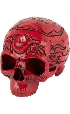 Killstar Home & Gifts Spirit Board Resin Skull | Blood