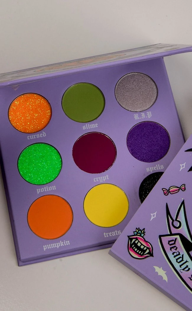 Deadly Sins Cosmetics Spooky Season Eyeshadow Palette Beauty 4 Deadly Sins Cosmetics Spooky Season Eyeshadow Palette Beauty