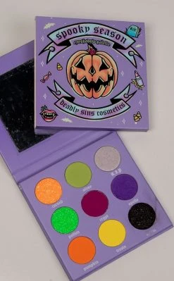 Deadly Sins Cosmetics Spooky Season Eyeshadow Palette Beauty