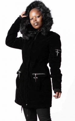 Killstar Clothing Stormy Daze Parka Jacket