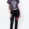 Drop Dead Gorgeous Summer Swarms Crop Tee Clothing