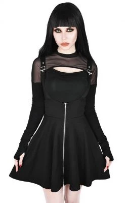 Killstar Clothing Suspend Me Statement Skirt