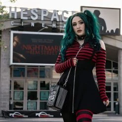 Killstar Clothing Suspend Me Statement Skirt