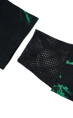 Punk Rave Swamp Witch Transformer Top Clothing