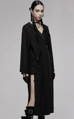 Punk Rave Tabitha Belted Cloak Clothing