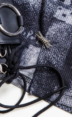 Punk Rave Tabloid Fodder Dress