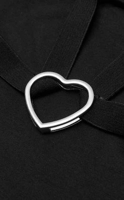 Punk Rave Tainted Love Harness Top Clothing