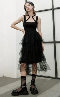 Punk Rave Tainted Love Harness Top Clothing