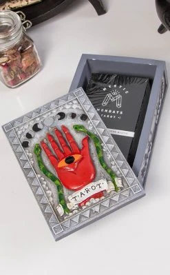 Gothic Gifts Tarot Box | Hamsa Eye