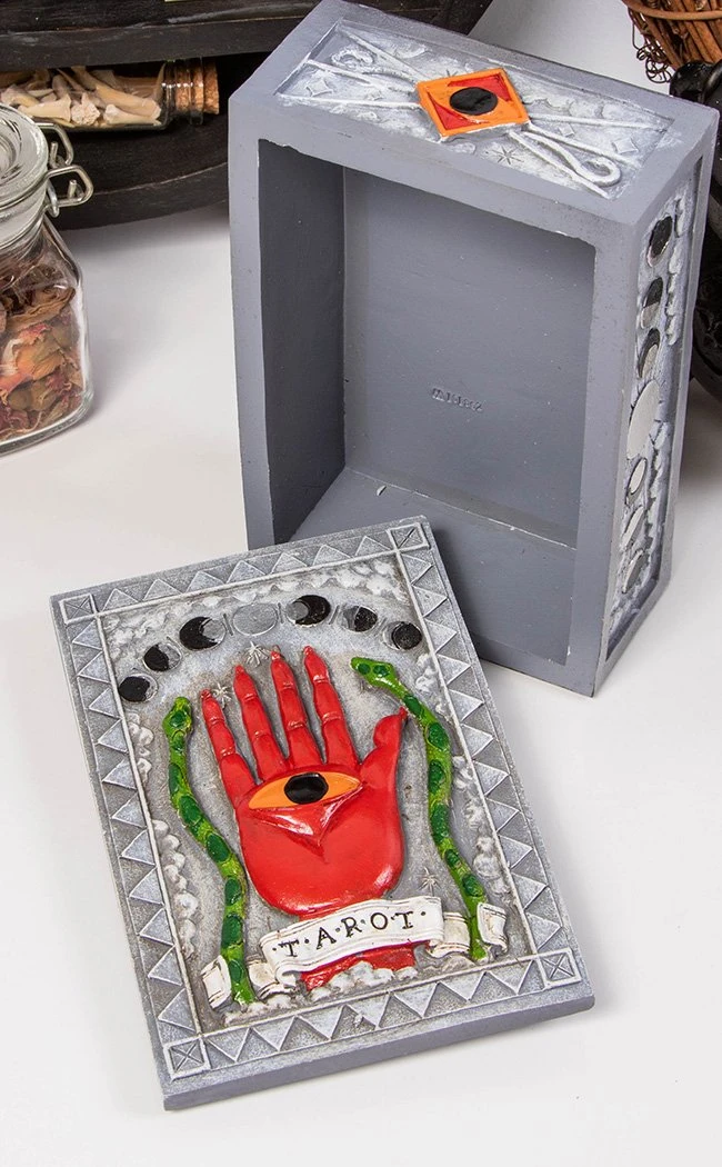 Gothic Gifts Tarot Box | Hamsa Eye 6 Gothic Gifts Tarot Box | Hamsa Eye