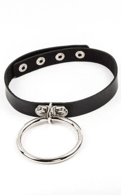 Cold Black Heart The Big O Choker Black