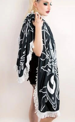 Drop Dead Gorgeous The Cure Coffin Towel Home & Gifts