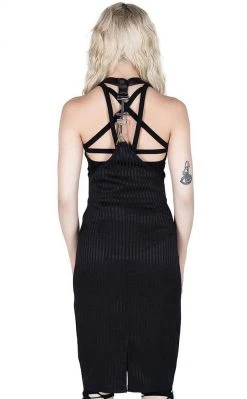 Killstar The Devil Wears Stripes Skirt | Pinstripe Clothing