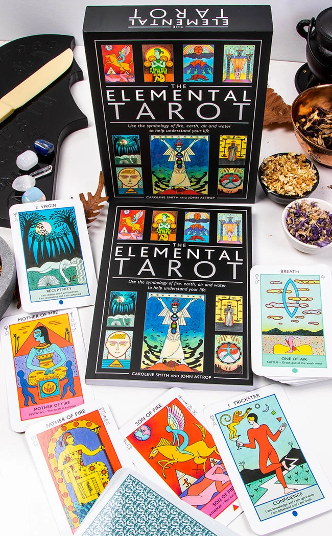 Occult Books Witchcraft The Elemental Tarot 4 Occult Books Witchcraft The Elemental Tarot