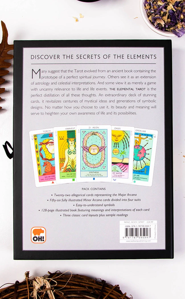 Occult Books Witchcraft The Elemental Tarot 7 Occult Books Witchcraft The Elemental Tarot